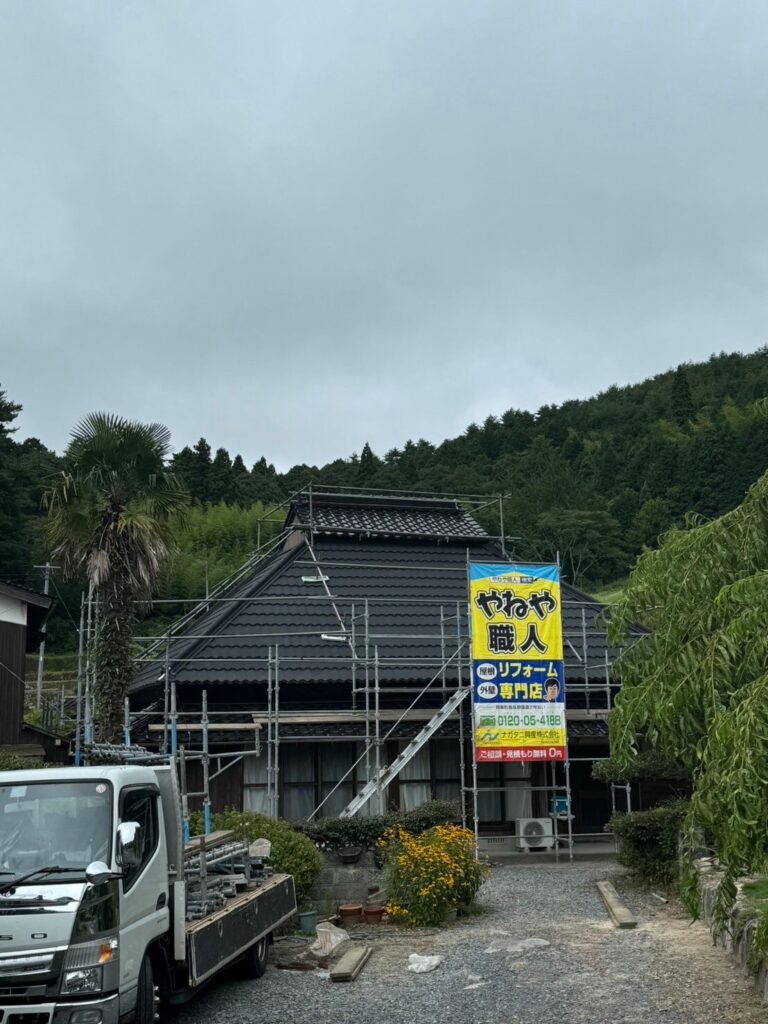 周南市O様邸　屋根塗装工事