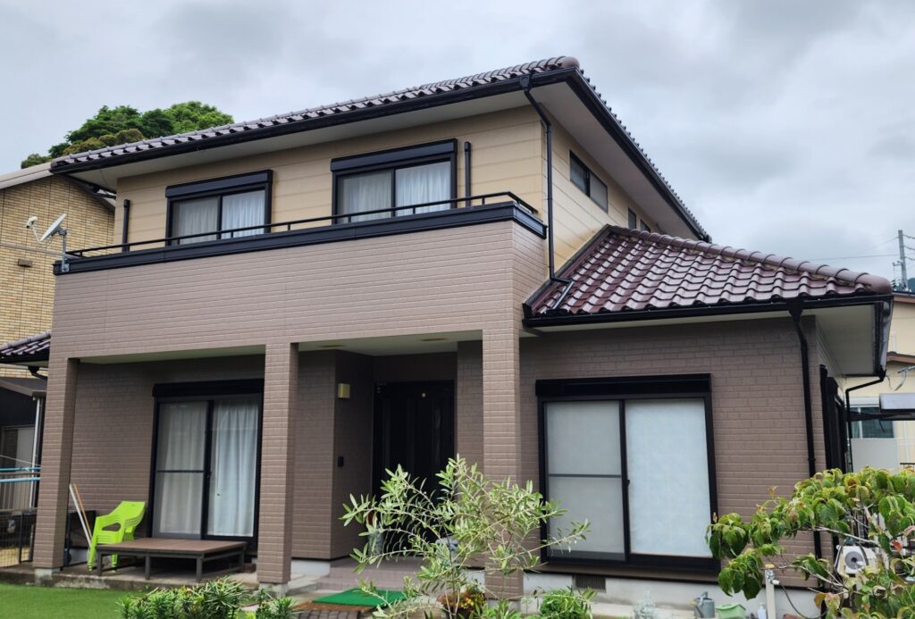 光市　K様邸　外壁塗装工事
