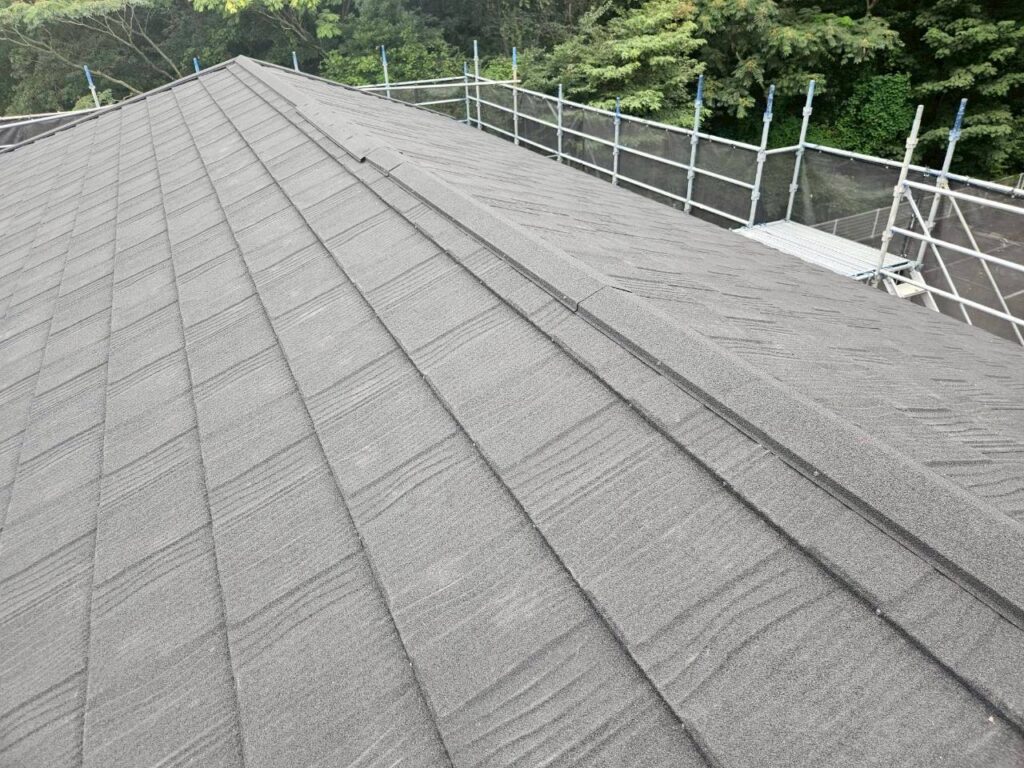 周南市　アパート屋根　T-ルーフカバー工事