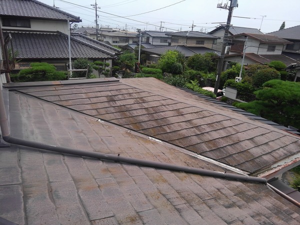 K工務店様物件　N様邸屋根カバー葺き工事