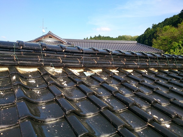岩国市周東町　O様邸棟巻き替え工事