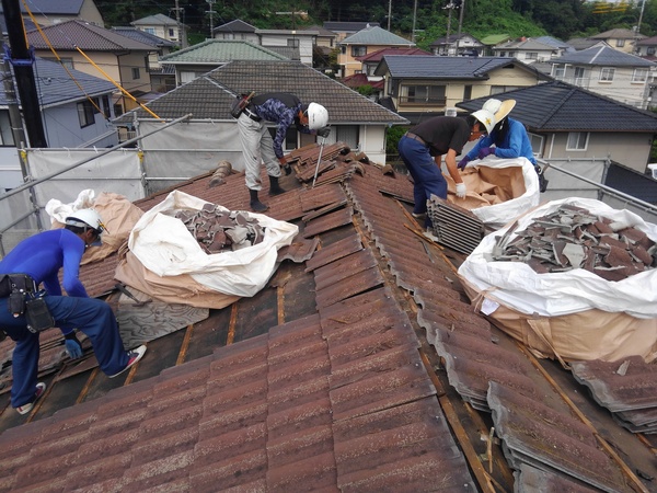 S和建設様物件　K様邸屋根葺き替え工事