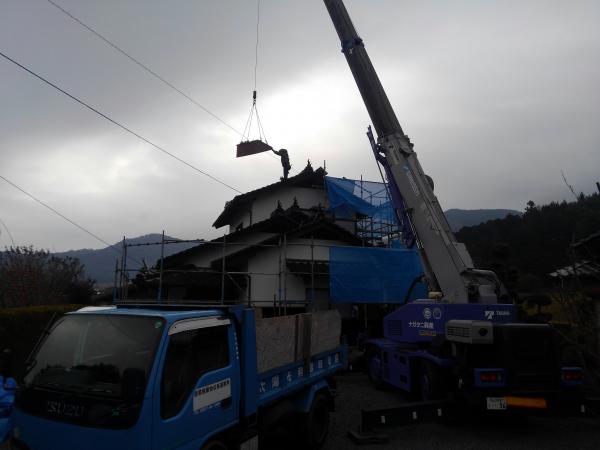 周南市Y様邸　屋根葺き替え工事