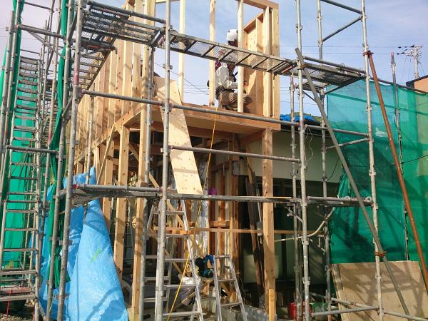 K建築様物件　光市H様邸増築屋根スタックルーフ葺き工事