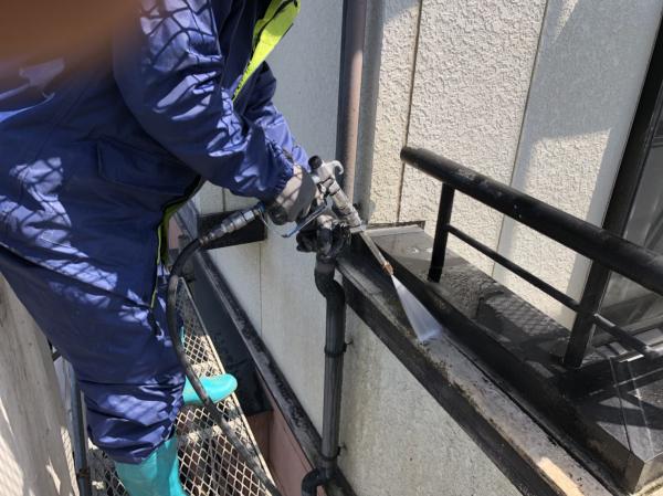 岩国市玖珂町K様邸　水系シリコン外壁塗装工事