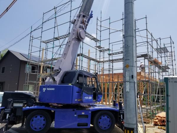 Y住機販売様　光市T様邸　新築屋根瓦葺き工事