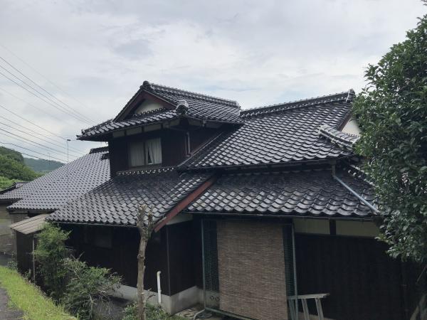 岩国市周東町　O様邸屋根葺き替え工事