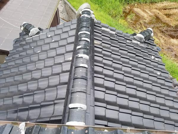 柳井市I様邸　棟巻き替え工事