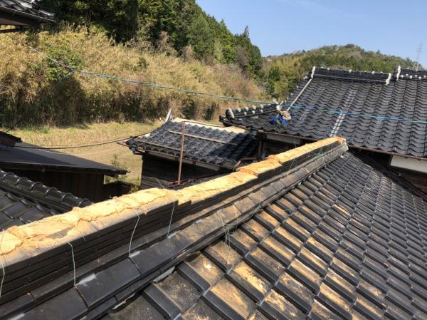 I様邸棟巻き替え、しっくい補修工事_220412_7.jpg