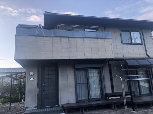 周南市　K様邸外壁塗装工事