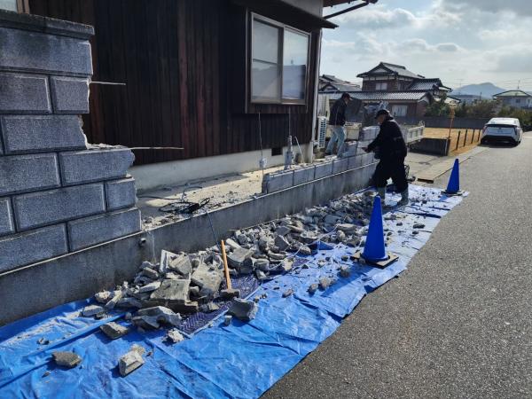ブロック積替え、フェンス取付工事_230420_0 (7).jpg